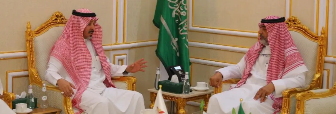 رئيس غرفة أبها يزور نظيره بغرفة الجوف